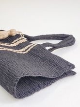 Load image into Gallery viewer, Naya Jute Tote Bag - Black