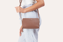 Load image into Gallery viewer, Zip Around Crossbody Pebble