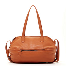Load image into Gallery viewer, Leather Satchel Bag Brown Shoulder Purse Women's Handbag
