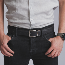 Load image into Gallery viewer, Cork Reversible Men's Belt (Brown/Black)
