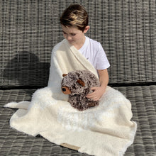 Load image into Gallery viewer, Dream Plush Blanket | LITTLE - Wings Ivory