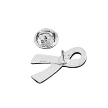 Load image into Gallery viewer, 1/2" x 1" Pins with Gray / Grey Ribbon