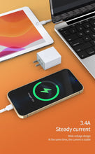 Load image into Gallery viewer, 3.4A Dual USB Travel Quick Wall Charger - Android/IOS