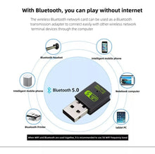 Load image into Gallery viewer, USB AC600m 2.4G+ 5G WiFi Receiver