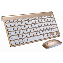 Load image into Gallery viewer, 2.4 GHz Wireless Mini Keyboard And Optical Mouse Set