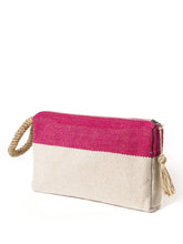 Load image into Gallery viewer, Block A Clutch / Pink-White
