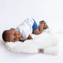Load image into Gallery viewer, Angel Plush Blanket | LITTLE - Whisper White
