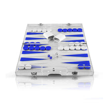 Load image into Gallery viewer, Premium 14-Inch Lucite Backgammon Set
