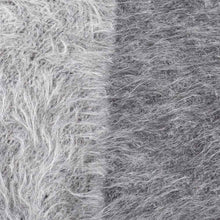 Load image into Gallery viewer, SURI Alpaca Blanket | Dark Gray + Light Gray
