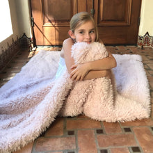 Load image into Gallery viewer, Angel Plush Blanket | BIG - Dusty Pink
