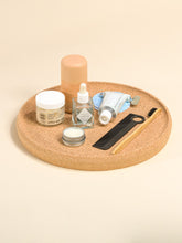 Load image into Gallery viewer, Minimalistic Cork Tray (Round)
