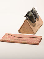 Natural Cork Collapsible Glasses Case