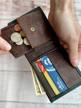 Load image into Gallery viewer, Gentleman's Wallet with Coin Pocket
