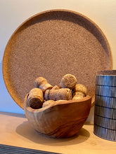 Load image into Gallery viewer, Minimalistic Cork Tray (Round)
