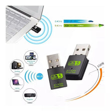 Load image into Gallery viewer, USB AC600m 2.4G+ 5G WiFi Receiver

