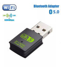 Load image into Gallery viewer, USB AC600m 2.4G+ 5G WiFi Receiver
