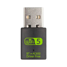 Load image into Gallery viewer, USB AC600m 2.4G+ 5G WiFi Receiver
