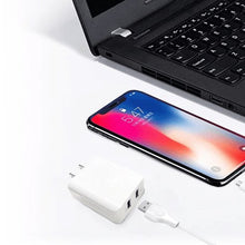 Load image into Gallery viewer, 3.4A Dual USB Travel Quick Wall Charger - Android/IOS

